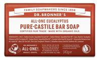 Dr Bronners Barsoap eucalyptus 140 Gram