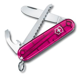 Victorinox 0.2373.T5 Zwitsers zakmes Aantal functies 9 Roze (transparant)