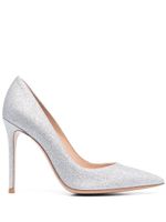 Gianvito Rossi escarpins Gianvito 105 mm à paillettes - Argent