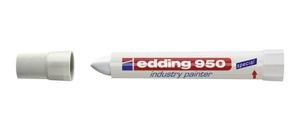 Edding 950 permanente marker Kogelpunt Wit 1 stuk(s)