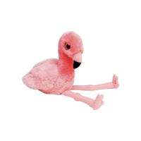 Pluche Roze Flamingo knuffeldier van 23 cm - Speelgoed dieren knuffels