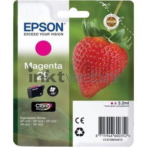 Epson Strawberry 29 M inktcartridge 1 stuk(s) Origineel Normaal rendement Magenta