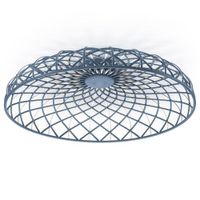 Flos Skynest C Plafondlamp - Blauw - thumbnail