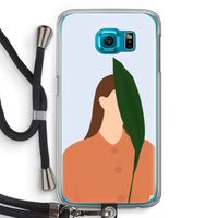 Leaf: Samsung Galaxy S6 Transparant Hoesje met koord