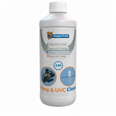 Superfish Pomp & UVC Schoon Reinigingsmiddel 1000ml - Verlengt Levensduur & Helderheid Vijver