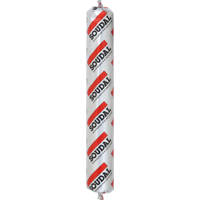 Soudal Soudaseal Glass & Paint 600ml - Zwart