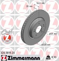 Remschijf COAT Z 320381920 - thumbnail