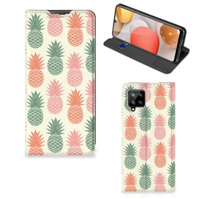Samsung Galaxy A42 | Flip Style Cover | Ananas