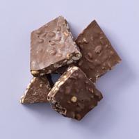 Chocolade pinda breekplaat melk brokken 400 gram