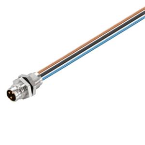 Weidmüller 1078730000 Sensor/actuator steekconnector M8 Aantal polen: 3 Stekker, inbouw 1 stuk(s)