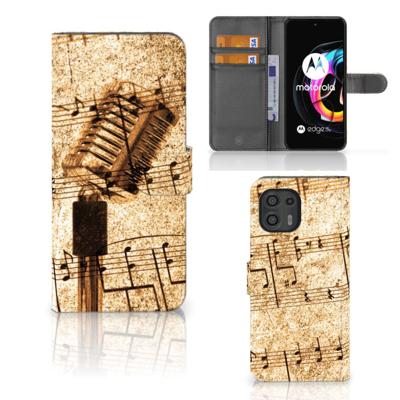 Motorola Edge 20 Lite | Telefoonhoesje met foto | Bladmuziek