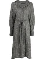 Forme D'expression robe-chemise à manches longues - Gris - thumbnail