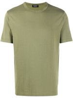 DONDUP t-shirt en maille à manches courtes - Vert - thumbnail