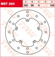 TRW Remschijf, remschijven voor de moto, MST260