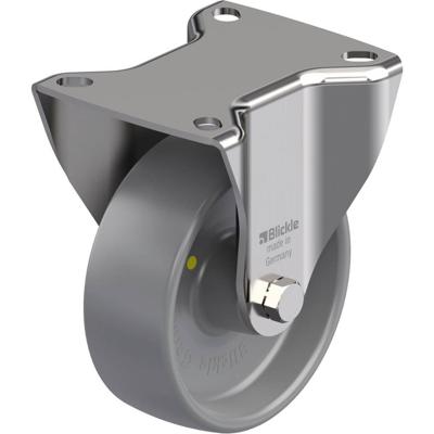 Blickle BX-PO 100G-ELS RVS bokwiel Wieldiameter: 100 mm Draagvermogen (max.): 250 kg 1 stuk(s)