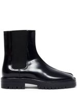 Maison Margiela bottines chelsea Tabi en cuir - Noir