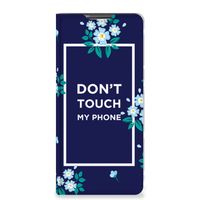 Samsung Galaxy S20 FE Design Case Flowers Blue DTMP - thumbnail