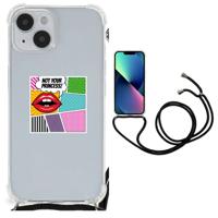iPhone 14 Plus Anti Shock Bumper Case Popart Princess