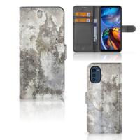 Motorola Moto E32 | Moto E32s | Bookcase | Beton Print