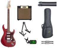 Cort Startersset Elektrische Gitaar (Cherry) ALL-ROUND