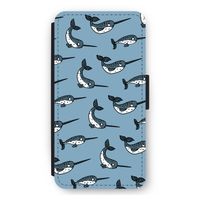 Narwhal: iPhone 11 Pro Max Flip Hoesje