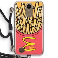 McElodie: LG K10 (2017) Transparant Hoesje met koord