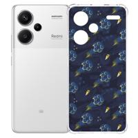 Xiaomi Redmi 13 Pro Plus Hoesje - Voetbal TPU Antishock