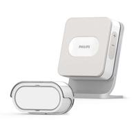 Philips draadloze deurbel - Welcome Bell 300 Basic - Bereik van 300 m - 4 hoogwaardige beltonen