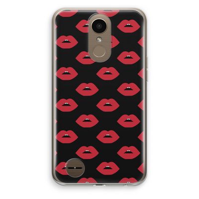 Lips: LG K10 (2017) Transparant Hoesje