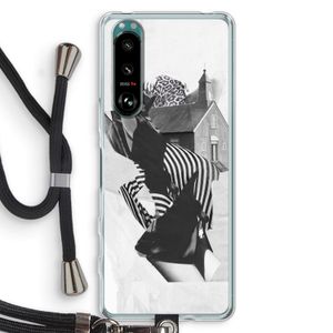 House: Sony Xperia 5 III Transparant Hoesje met koord