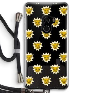Leeuwenkoppen: Xiaomi Mi Mix 2 Transparant Hoesje met koord