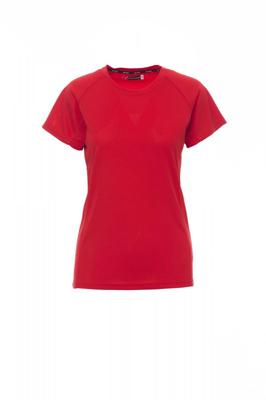 Damesshirt Runner rood