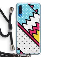 Pop Art #2: Samsung Galaxy A50 Transparant Hoesje met koord