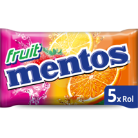 Mentos Fruit Vegan 5pack bij Jumbo