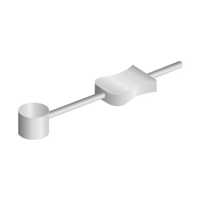 JAGWIRE Ez handle single end straddle wire (10pcs) - silver