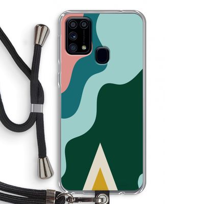 Noor B: Samsung Galaxy M31 Transparant Hoesje met koord