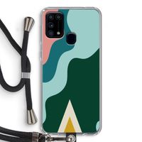 Noor B: Samsung Galaxy M31 Transparant Hoesje met koord