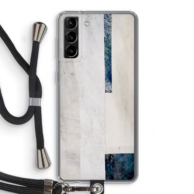 Meet you there: Samsung Galaxy S21 Plus Transparant Hoesje met koord