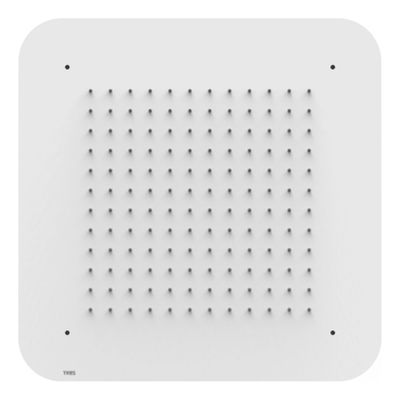 Hoofddouche Tres Exclusive | 42x42 cm | Vierkant | Wit mat