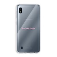 kwetsbaar: Samsung Galaxy A10 Transparant Hoesje