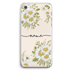 Daisies: iPhone 5 / 5S / SE Transparant Hoesje