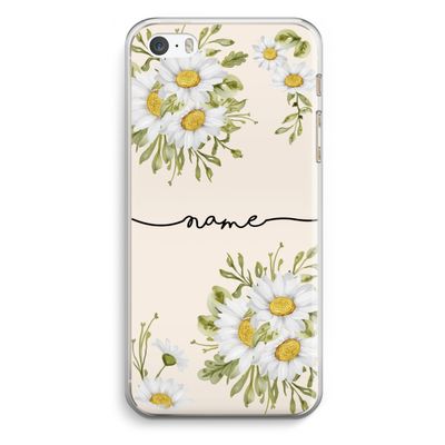 Daisies: iPhone 5 / 5S / SE Transparant Hoesje