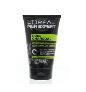 Men expert pure charcoal face wash