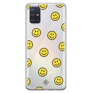 Samsung Galaxy A51 siliconen hoesje - Smileys