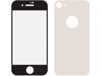 Mobilize Mobilize Edge-To-Edge Glass Screen Protector Apple iPhone 8 Front and Back Pack Silver Full Glue