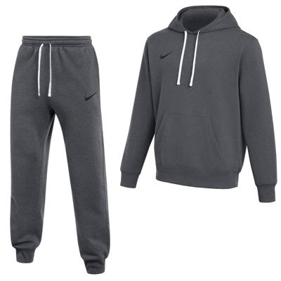 Nike Park 26 Fleece Pullover Hoodie Joggingpak Donkergrijs Zwart Nike Park 26 Fleece Pullover Hoodie Joggingpak Donkergrijs Zwart