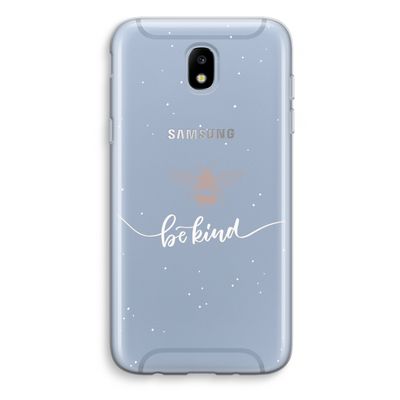 Be(e) kind: Samsung Galaxy J5 (2017) Transparant Hoesje