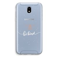 Be(e) kind: Samsung Galaxy J5 (2017) Transparant Hoesje