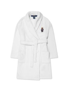 POLO RALPH LAUREN KIDS peignoir Polo Bear - Blanc