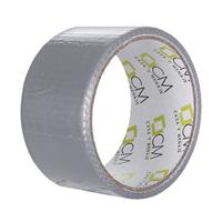 Duct tape - grijs - 1x rol - 48mm x 10m - binnen/buiten